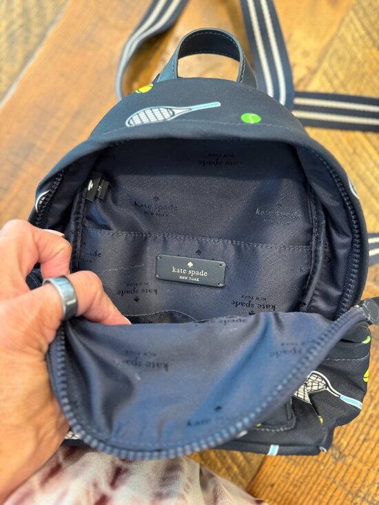 Kate Spade Chelsea Tennis Racquet & Ball Mini Backpack main image 5